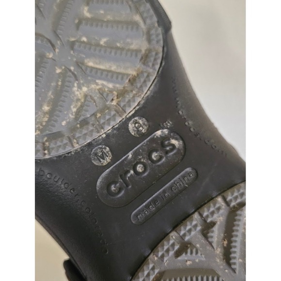 Crocs Mesa Herren Clogs Men Size 8 Black Slip On Comfort Shoes Travel Casual main image 5